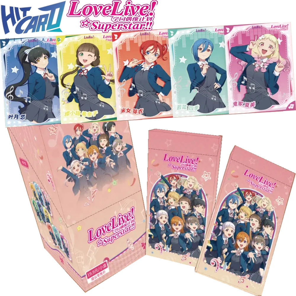 original-hitcard-love-live-collection-card-cartoon-stylish-unique-design-characters-exquisite-practical-cards-kids-hobbies-gifts