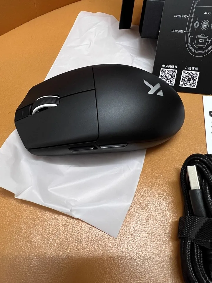 خصم 30% على ماوس الألعاب اللاسلكي MCHOSE G3 V2 ذو ثلاثة أوضاع بلوتوث 59 جرام خفيف الوزن 800 مللي أمبير في الساعة قدرة تحمل طويلة السرعة العلوية حسب الطلب #6