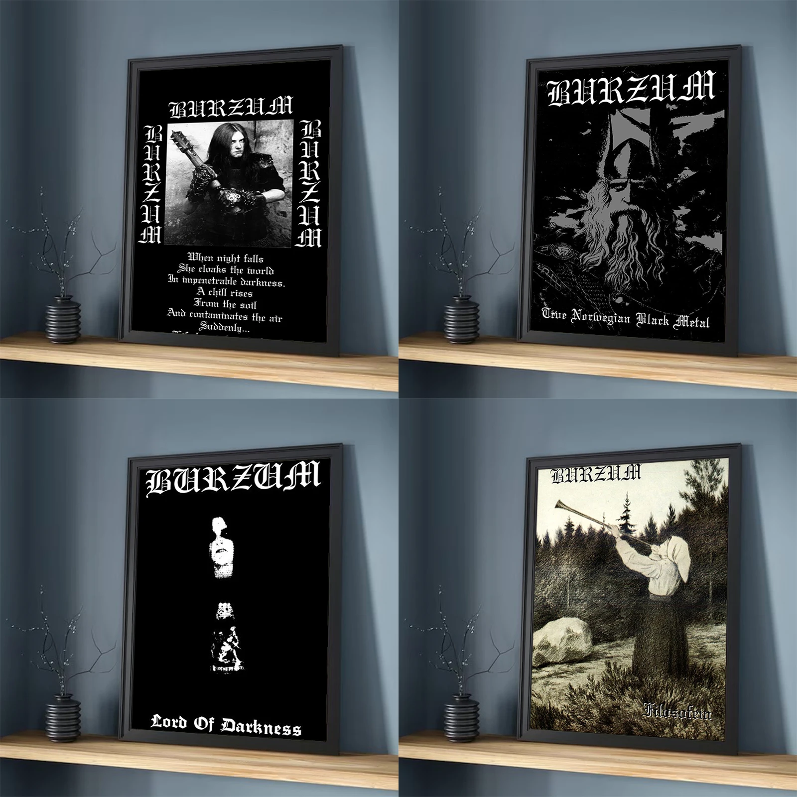 

Burzum Filosofem Poster Pictures Wall Decoration Room Decorative Paintings For Home Decor Interior Posters Art Mural Living E