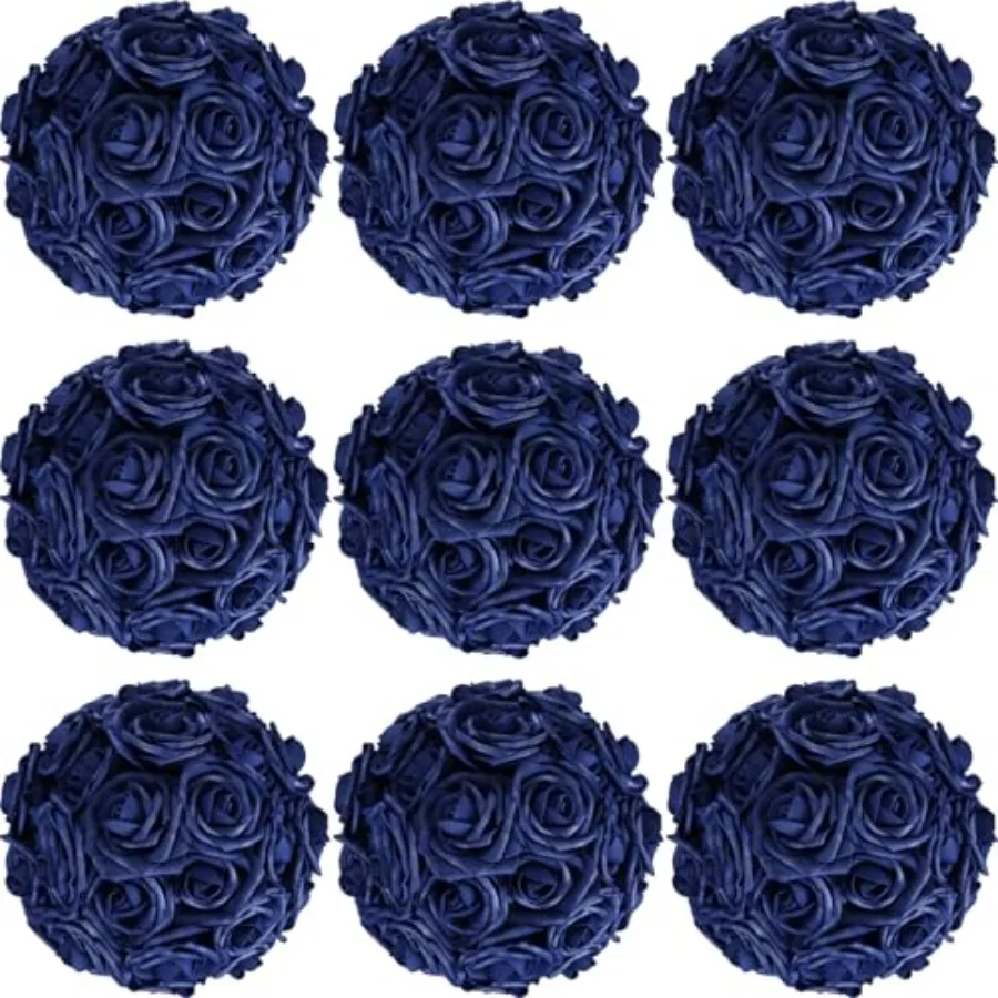 

200 Pack Artificial Foam Rose Flowers with Stems Artificial Flowers Real Looking Fake Roses Bulk for DIY Wedding Bouquets Brida