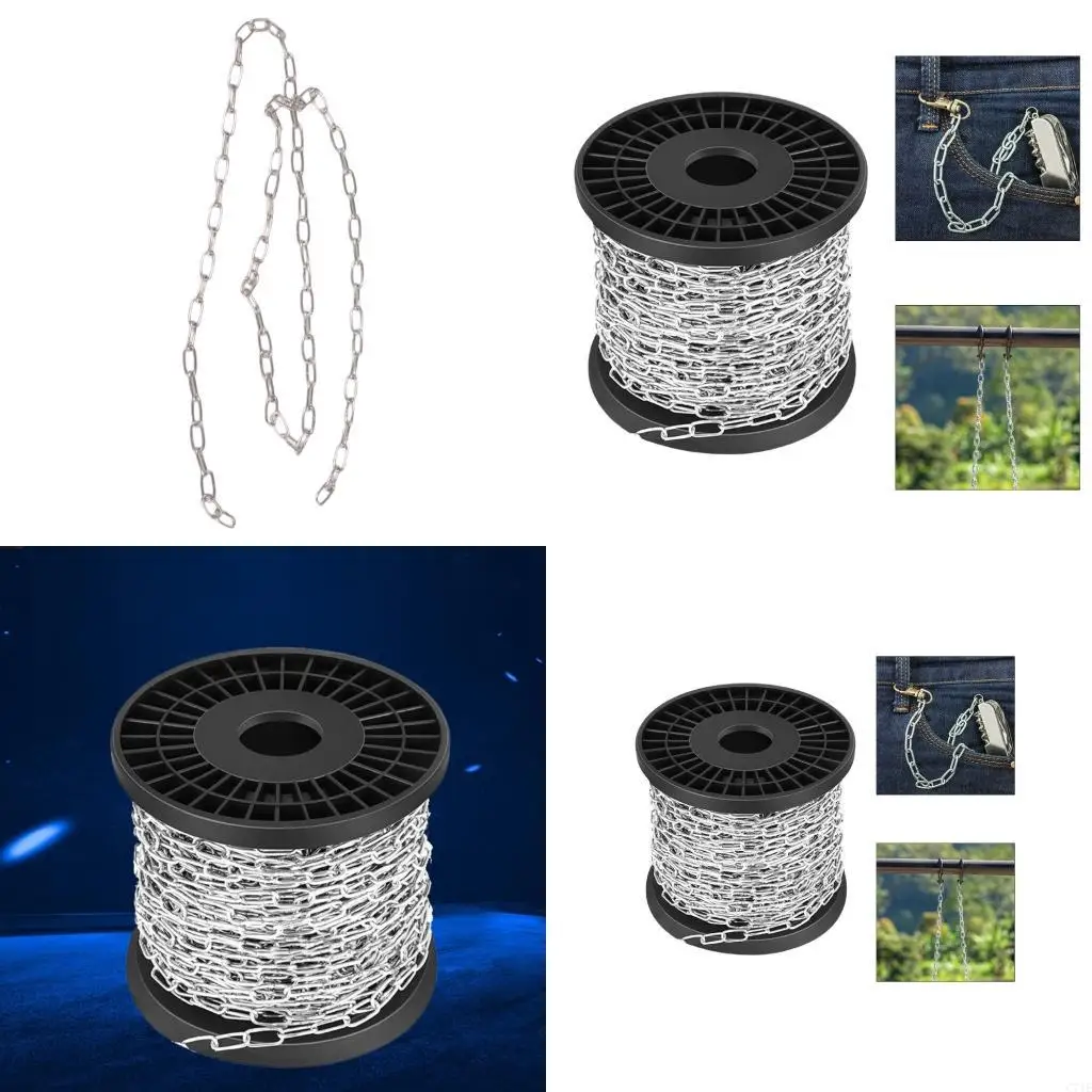  Sturdy Chain Roll For Pet Leashes And Outdoor Lighting Fixtures Daily Use