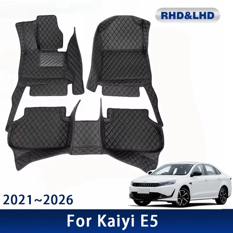 

Car Floor Mats For Kaiyi E5 Xuandu 2021 2022 2023 2024 2025 2026 Waterproof Custom Auto Foot Pads Carpet Interior Accessories