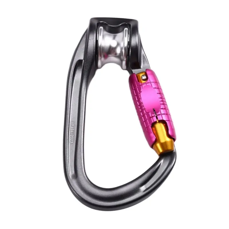 

Карабин Triact-Lock с блокировкой ROLLCLIP Z, роликовый, с винтовым фиксатором, для скалолазания и ледолазания