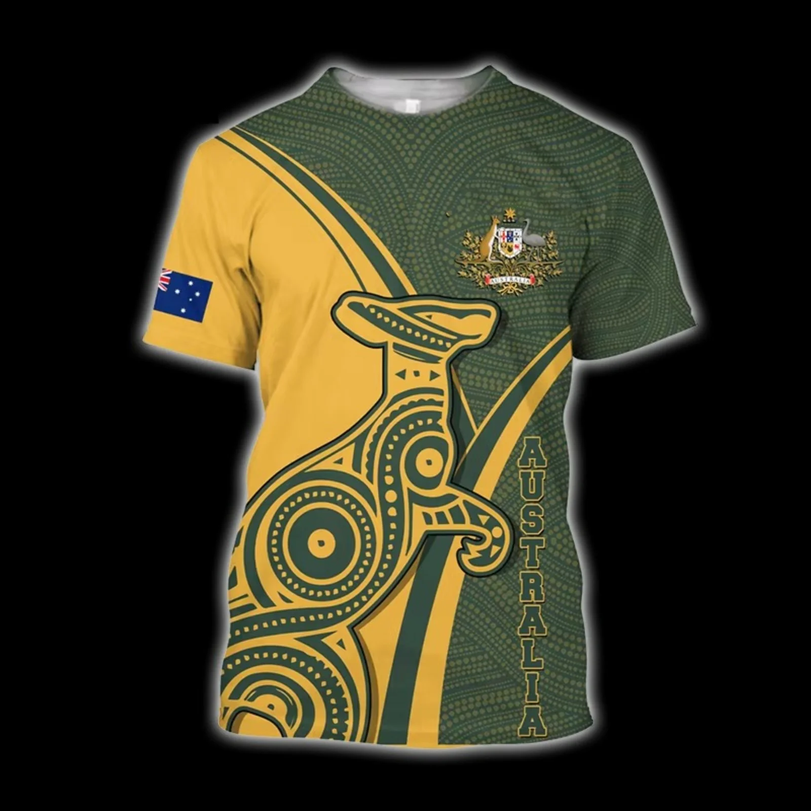T-shirts à l'effigie du drapea - Mens Fashion Australia avis et prix