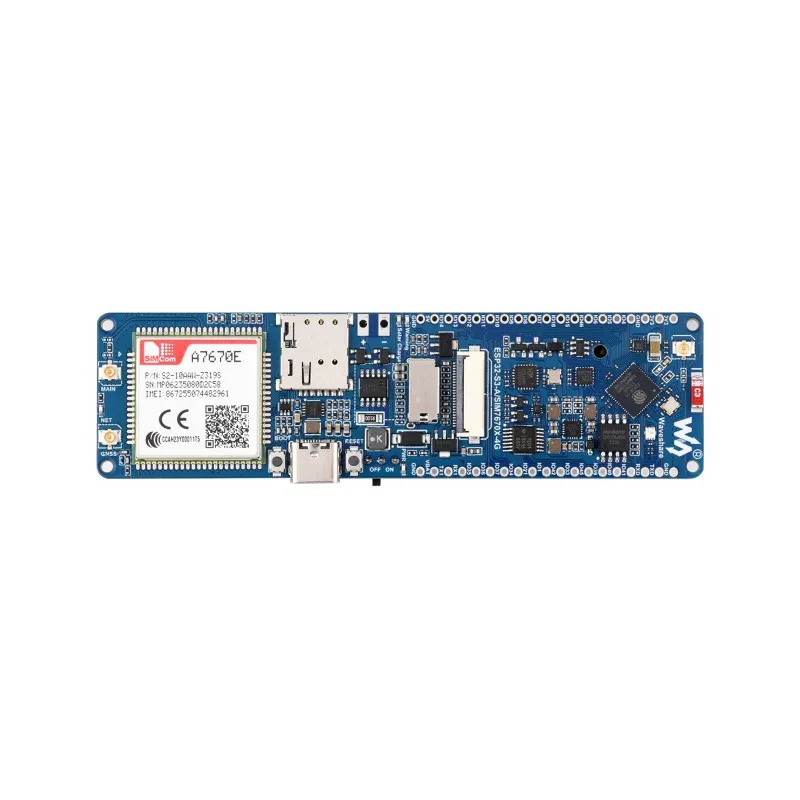 Imagem -04 - Placa de Desenvolvimento Esp32-s3 4g Lte Cat1 2g Wi-fi Bluetooth Chamada Telefônica Sms Suporte de Posicionamento Gnss A7670e