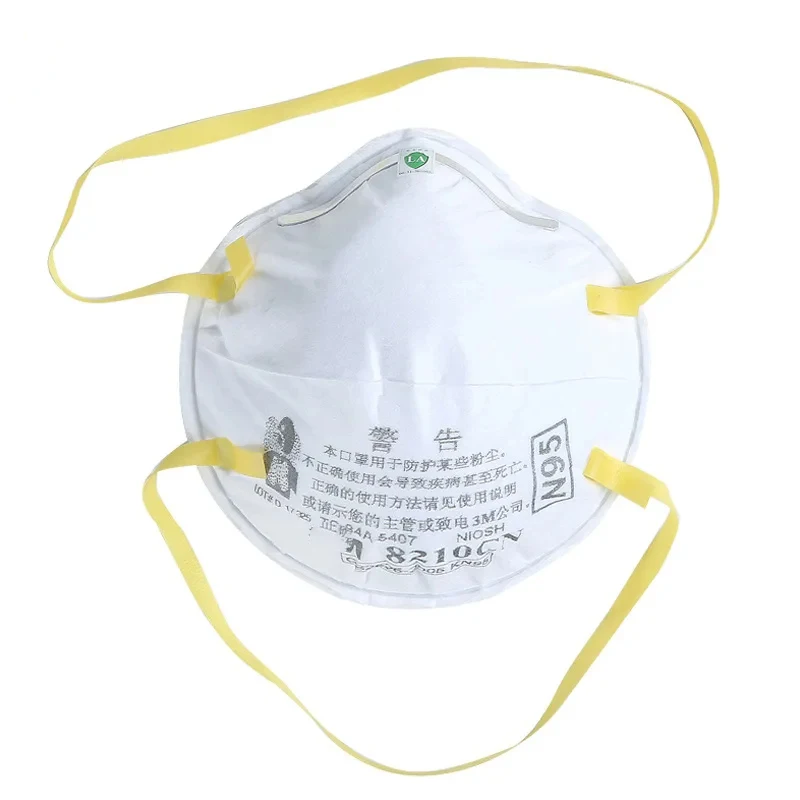 3M 8210CN N95 Protective Masks KN95 8210 NIOSH Certificate Anti PM2.5 Cup Industrial Health Care Anti Fog Mask 8210CN Headband