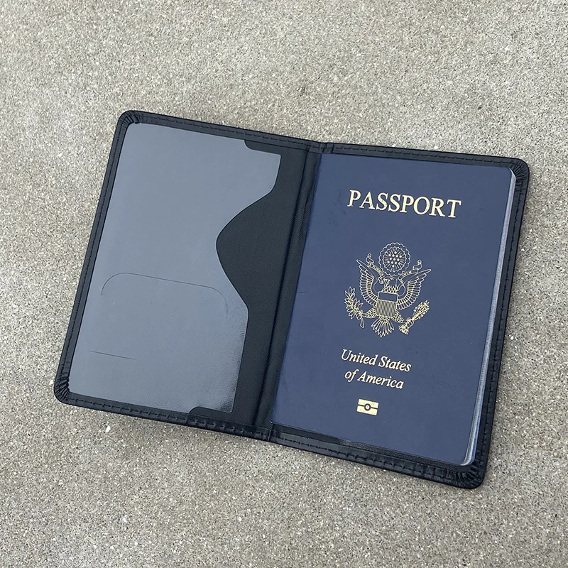 Funda de pasaporte rosa para mujer, billetera de viaje, fundas de cuero Pu para pasaporte, organizador de viaje, Protector de pasaporte