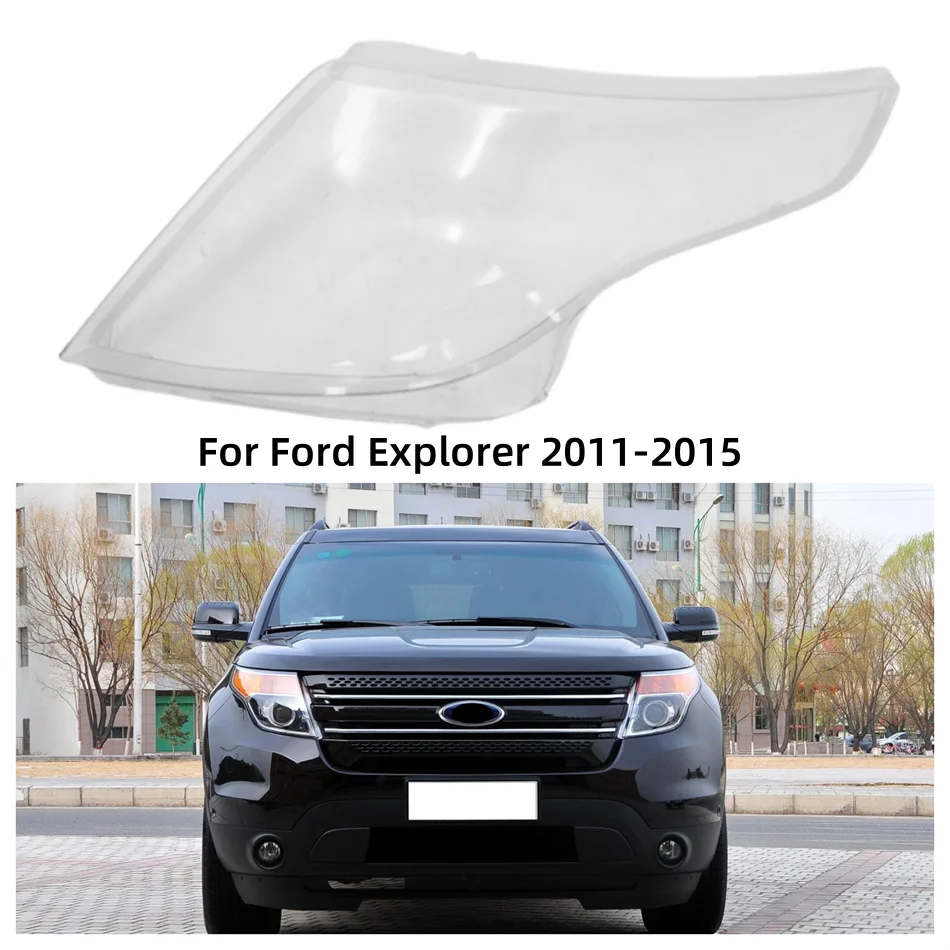 For Ford Explorer 2011 2012 2013 2014 2015  Car Internal Spare Parts Front Headlamp Cover Glass replacement