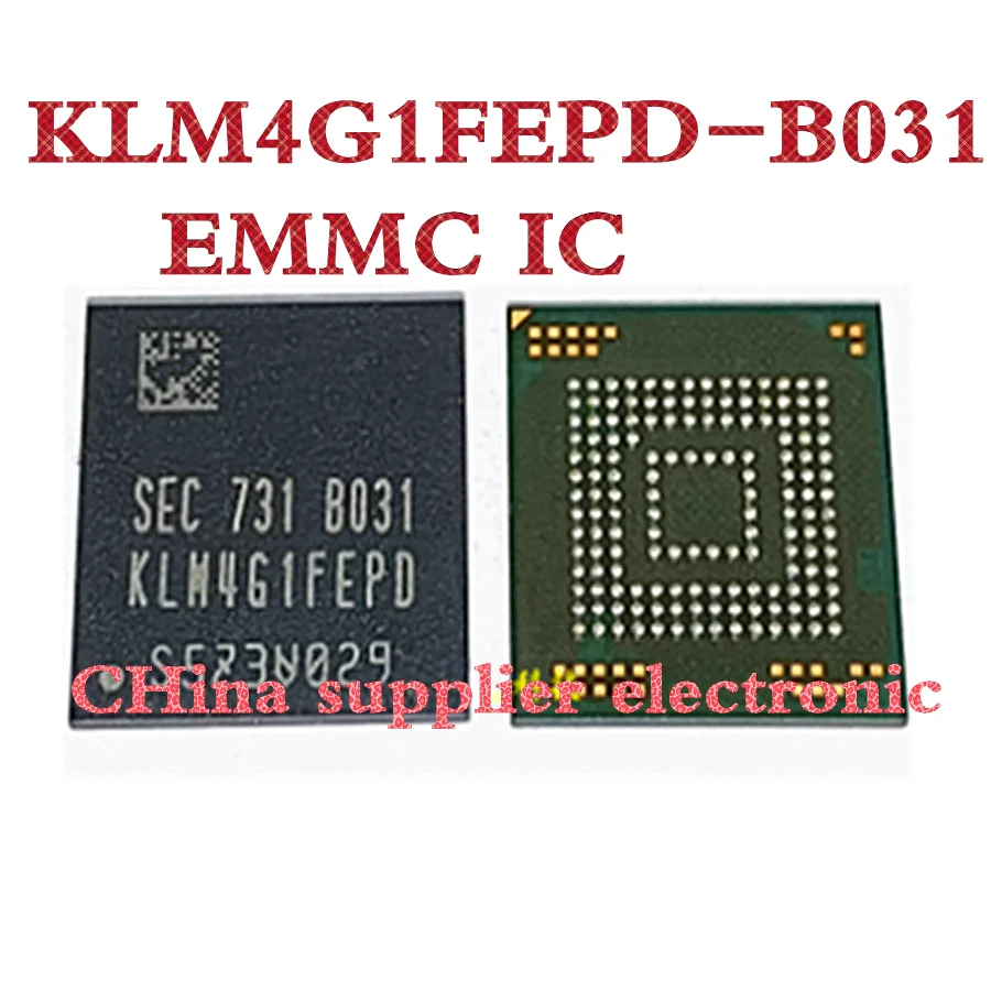 

5pcs KLM4G1FEPD-B031 BGA153 4G EMMC