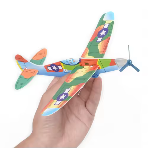 Kids DIY Hand Throw Flying Glider Planes Outdoor Toys Party Favors Avion Polystyrène Planeur Juguetes Divertidos Y Graciosos - Image 5