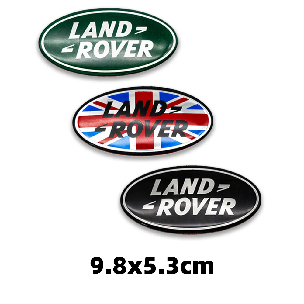 Car Front Grille Tail Box Badge Sticker For Land Rover Discovery Defender Range Rover Evoque SV SVR Velar Auto Accessories