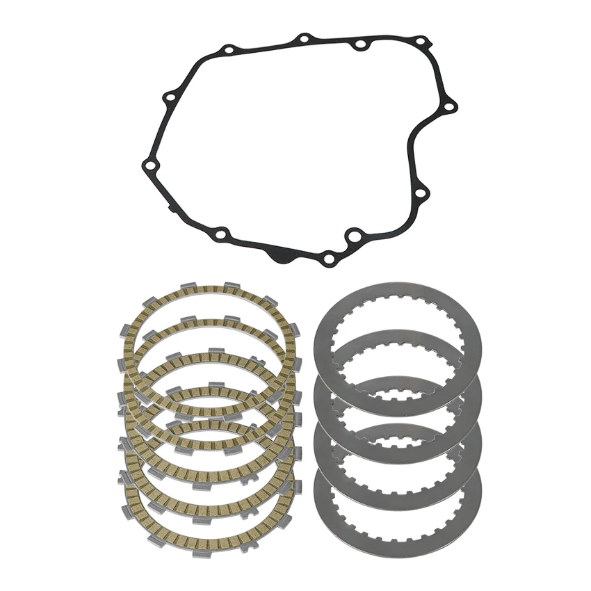 

Clutch disc, iron disc gasket kit For Kawasaki ER250 Z250 ER300 Z300 Ninja 250 300 EX250 EX300 11061-1498 11061-0854