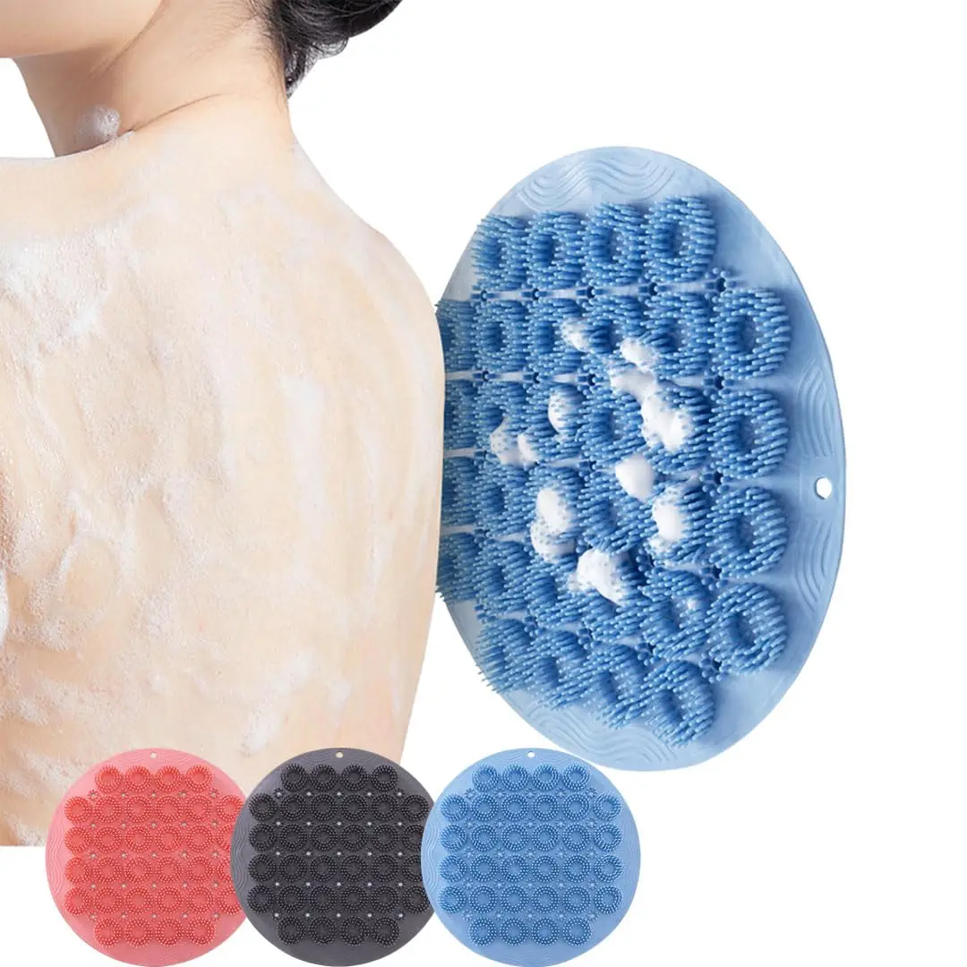 

Foot Scrubber in Shower Non-Slip Shower Foot Scrubber with Suction Cups Exfoliating Shower Back and Foot Scrubber Mat Scrubbers