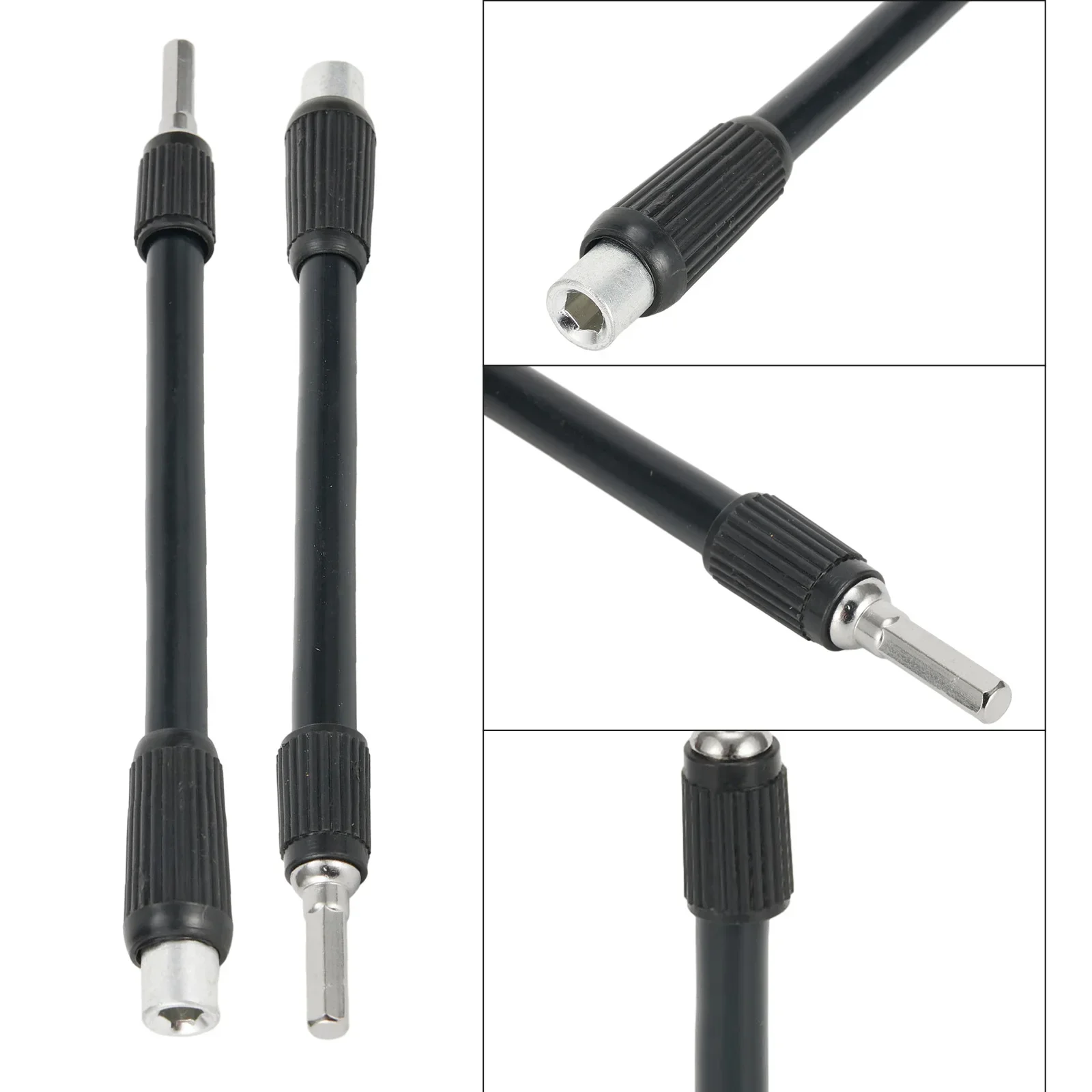 4mm Universal Hard Soft Shaft Batch Head For Electric Drill Bits Holder Flexible Screwdriver Hex-Shank Screwdriver Extension Rod