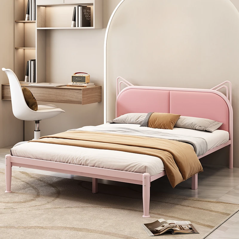 

Replica Luxury Iron Bed European Simple Sleeping Luxury Princess Style Designer Bed High Quality European Bett Unique Furniture