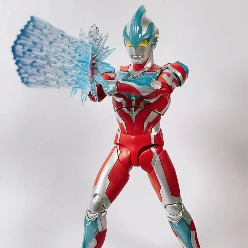 

Bandai оригинальная подлинная суперфигурка Blaze Ultra Voice Ultraman Zero Orbudiga, композитная модель игрушки, подарок на день рождения, Рождество