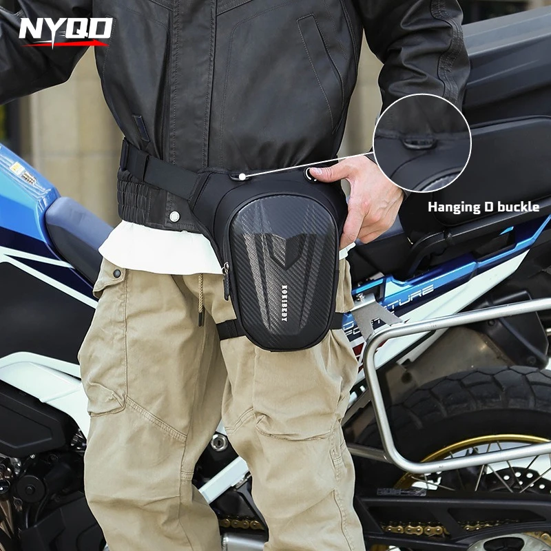 

Motorcycle Drop Waist Leg Bag Waterproof Motorbike Leg Side Bag Belt Hip Bum Luggage Bags Outdoor Sports Phone Purse Fanny Pack