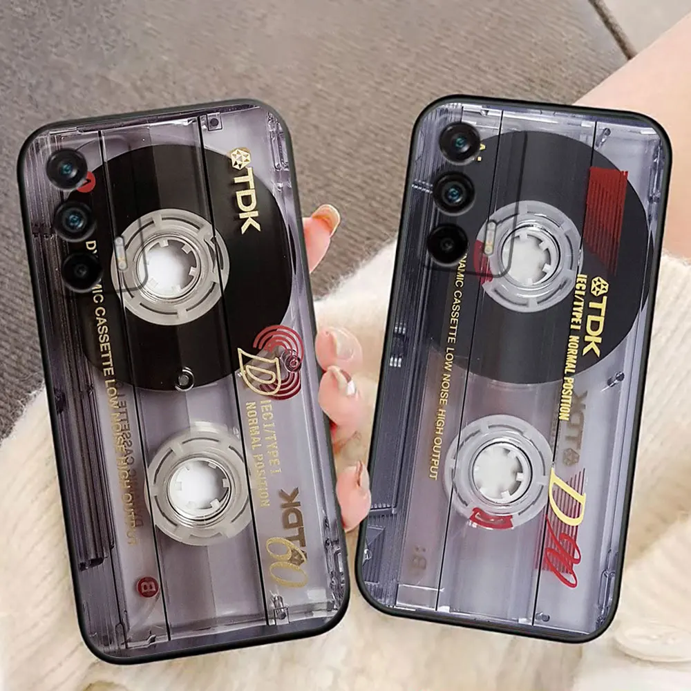 Classics Magnetic Radio tape Cassette Phone Case For Realme C11 C15 C20 C21 C21Y C30 C30S C33 C35 C53 C55 C63 C65 GT NEO 2 Case