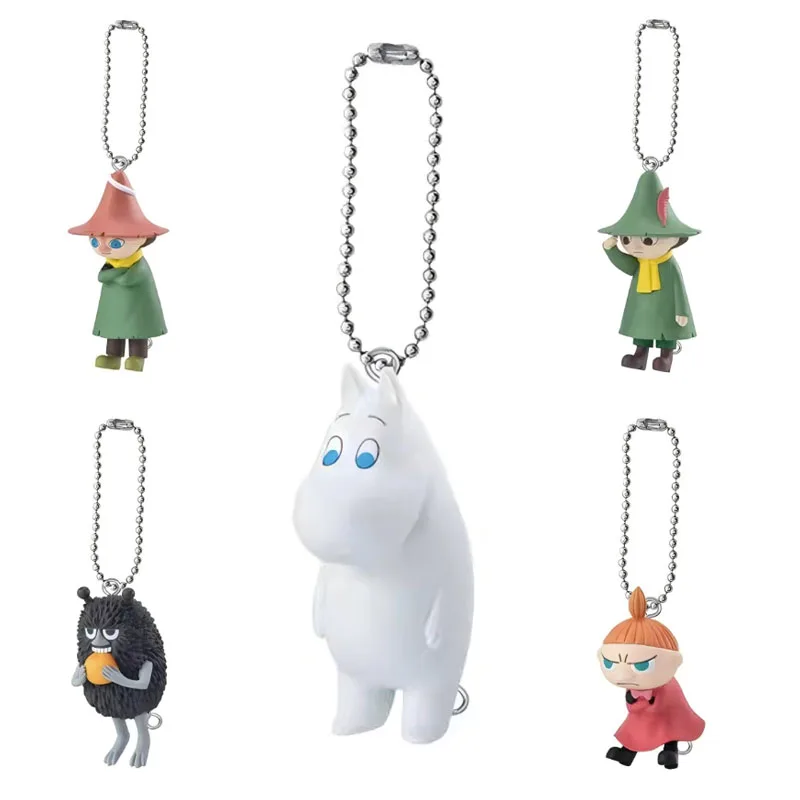 ของเล่นโมเดลสะสม แบนได กาชาปอง มูมิน อนิเมะ สำหรับเด็ก ของขวัญ ฟิกเกอร์ แอคชั่น ตกแต่งโต๊ะทำงาน