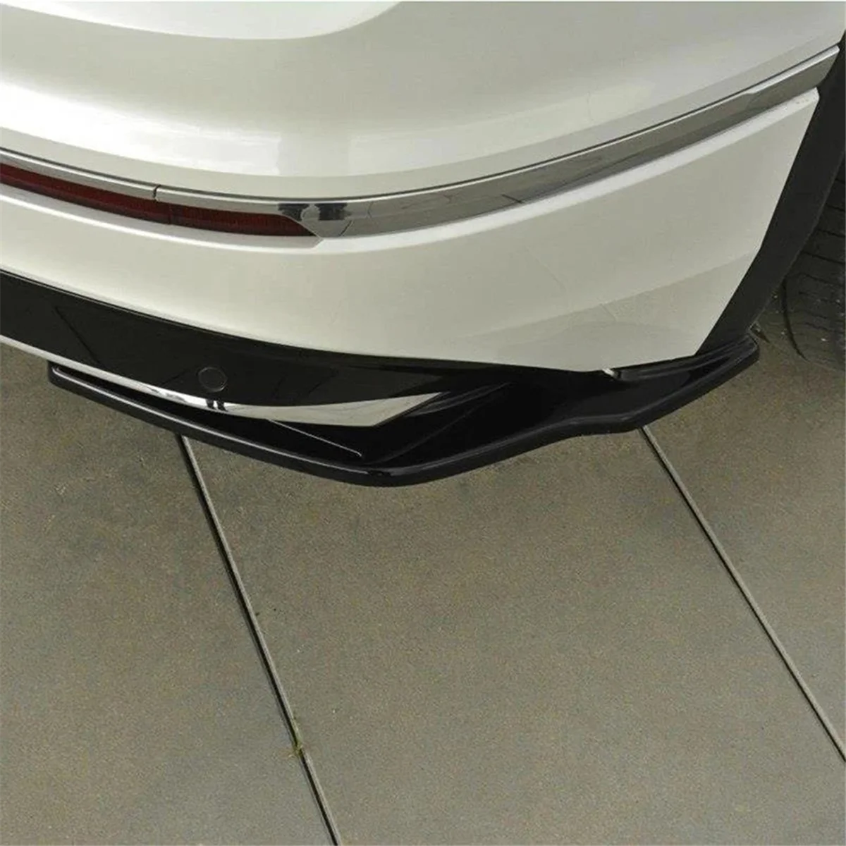 

Highly Recommended.Car Rear Bumper Lip Side Splitters Flaps External Trim