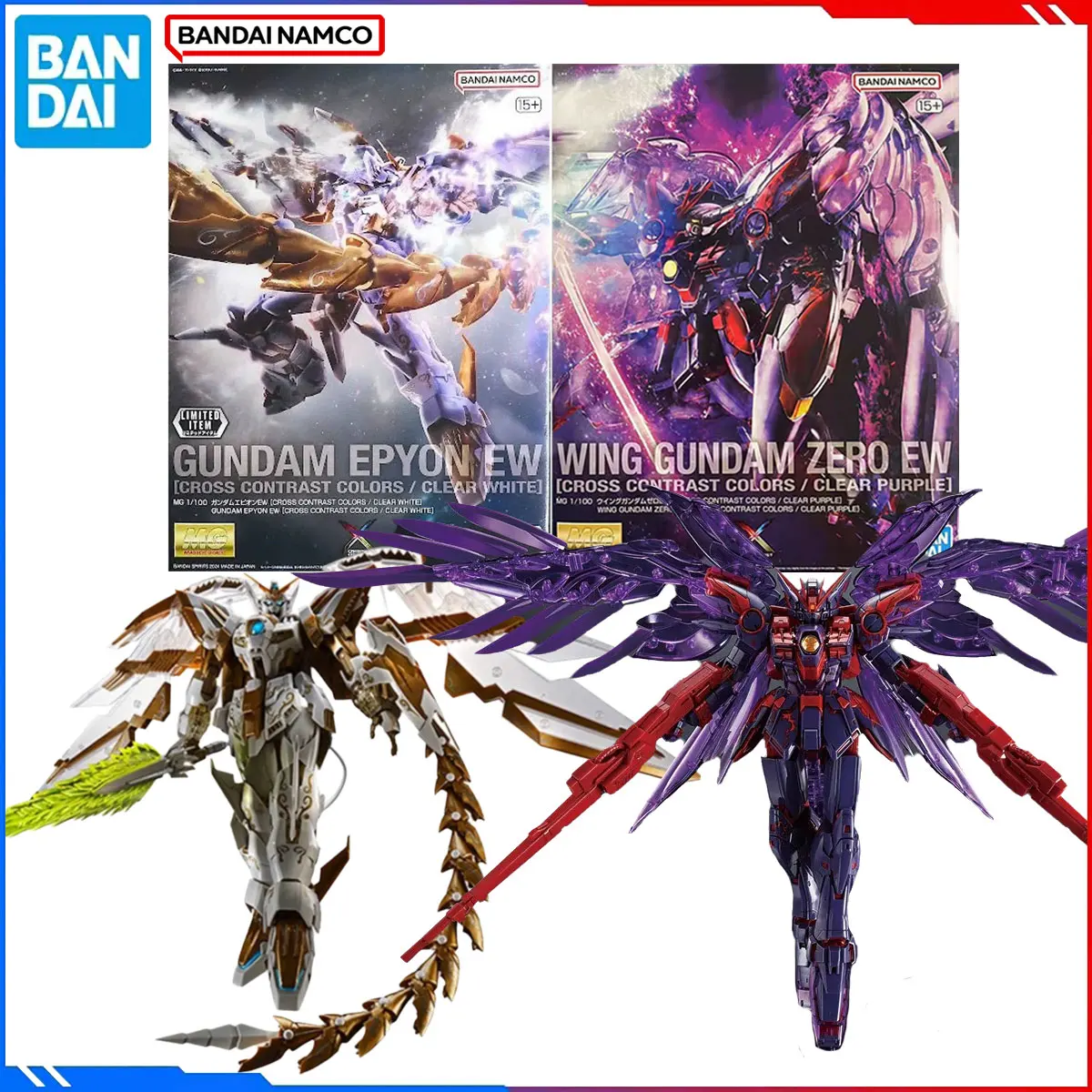Genuino Bandai Originale GUNDAM Figura Modello Kit MG Anime Figure WING GUNDAM ZERO EW EPYON EW Action Modello Giocattoli Regalo per I Bambini