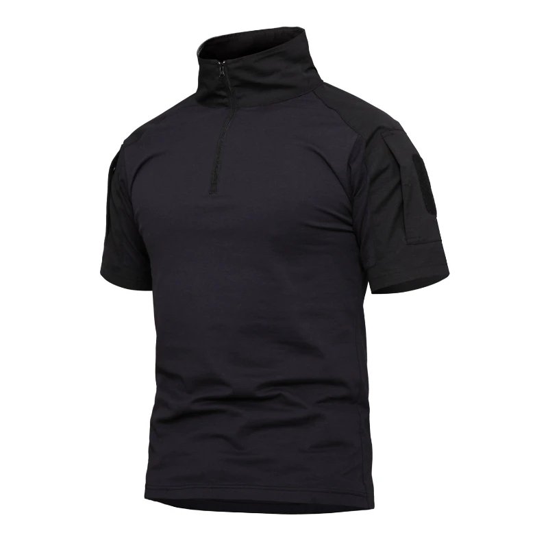 Picture 4: Outdoor Tactical Hiking T-Shirts Men Combat Military Army CP Camouflage Short Sleeve Hunting Climbing Shirt  Sports Clothes