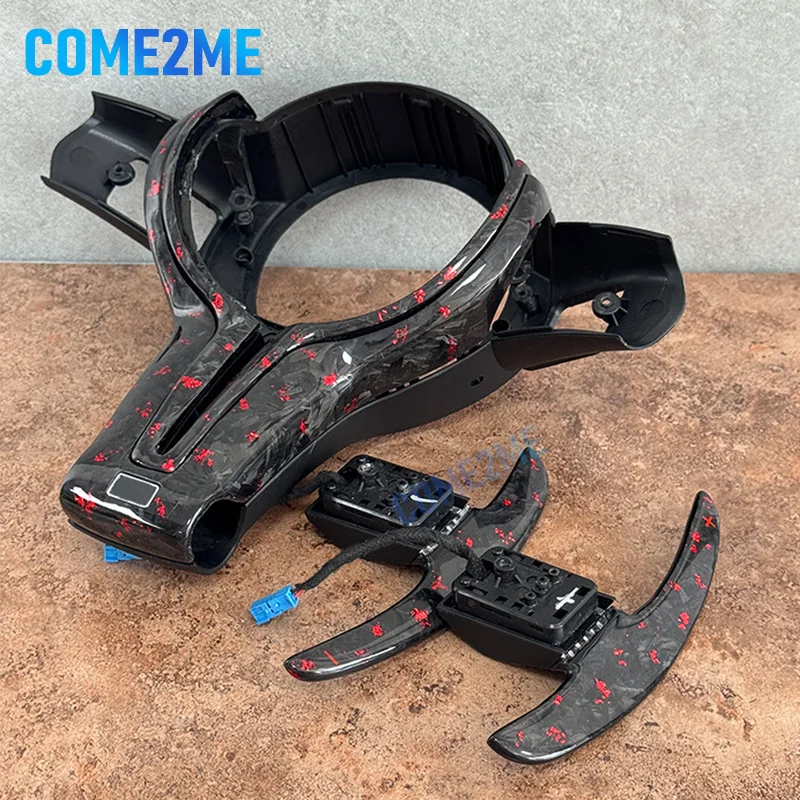 for BMW carbon fiber steering wheel shift paddles M3 M4 M5 G28 G38 3 Series 5 Series modification with multiple color options