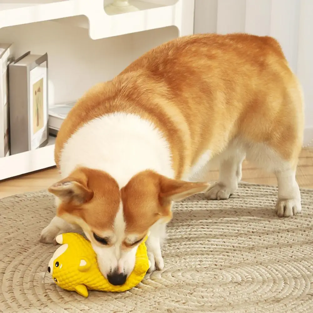 

Dog Toy for Teeth High Elastic Latex Dog Toy Latex Dog Toy with Sound Device for Puppies Adult Dogs Interactive Toys