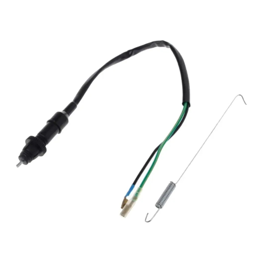 Kit duradero de resorte de cable de interruptor de luz de freno para scooter Dirt