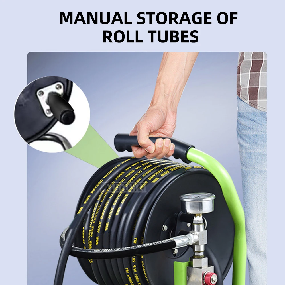 

portable Hose Reel with 3/8" 30m Pressure Hose