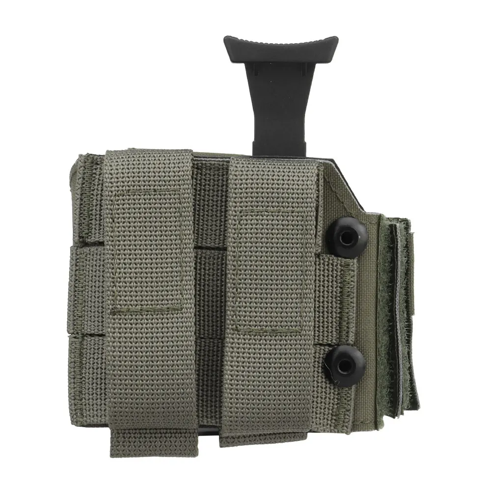 Tactical Hunting Release Holster Suitable For MOLLE Plate Carrier And Tactical Belt，Gunnery Exercise Activity Handgun Equipment