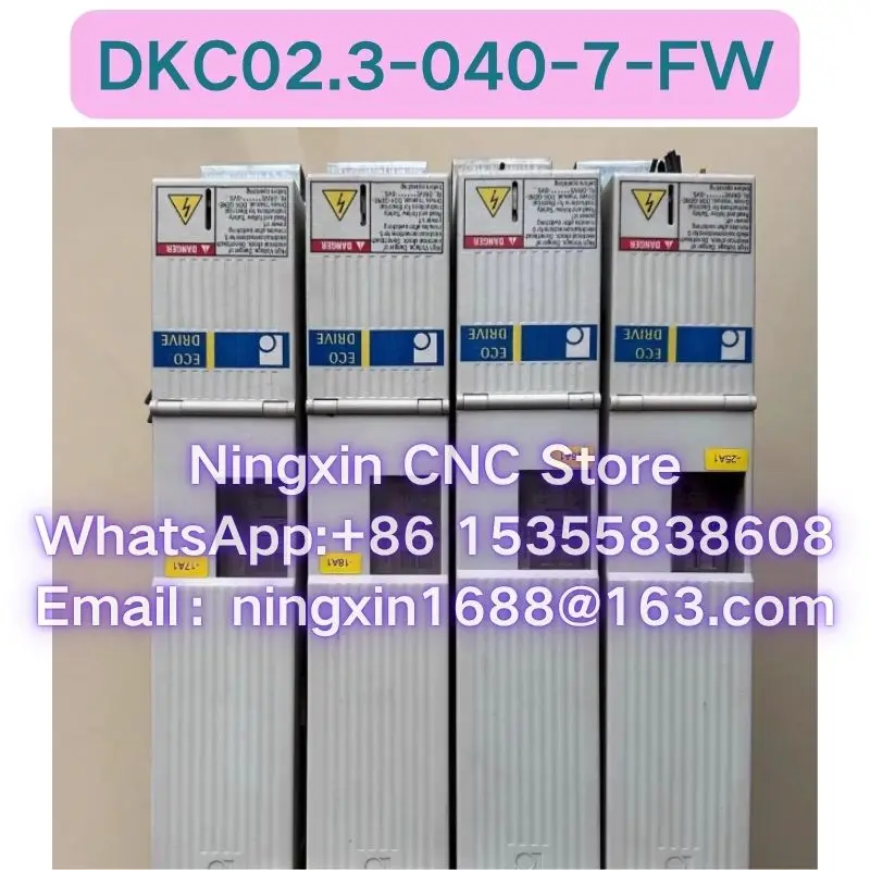 

Second-hand DKC02.3-040-7-FW servo drive Functional test OK Fast delivery