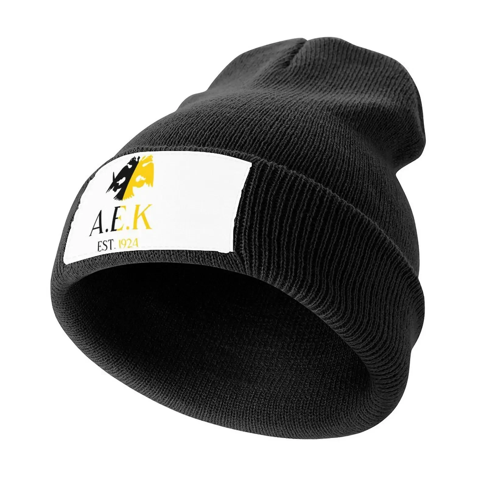 AEK Black & Yellow Knitted Cap birthday Hat Baseball Cap Boy Women's