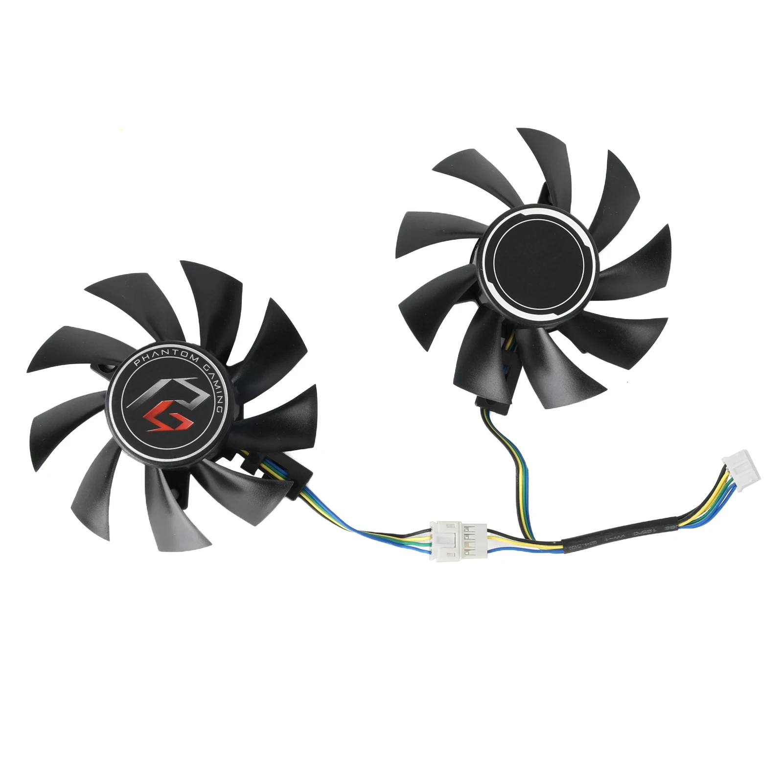 Ventilateur de carte vidéo de remplacement, refroidisseur de jeu Phantom, FD8015U12D, jas580, jas570, ASrock RX 570, 580, 75mm