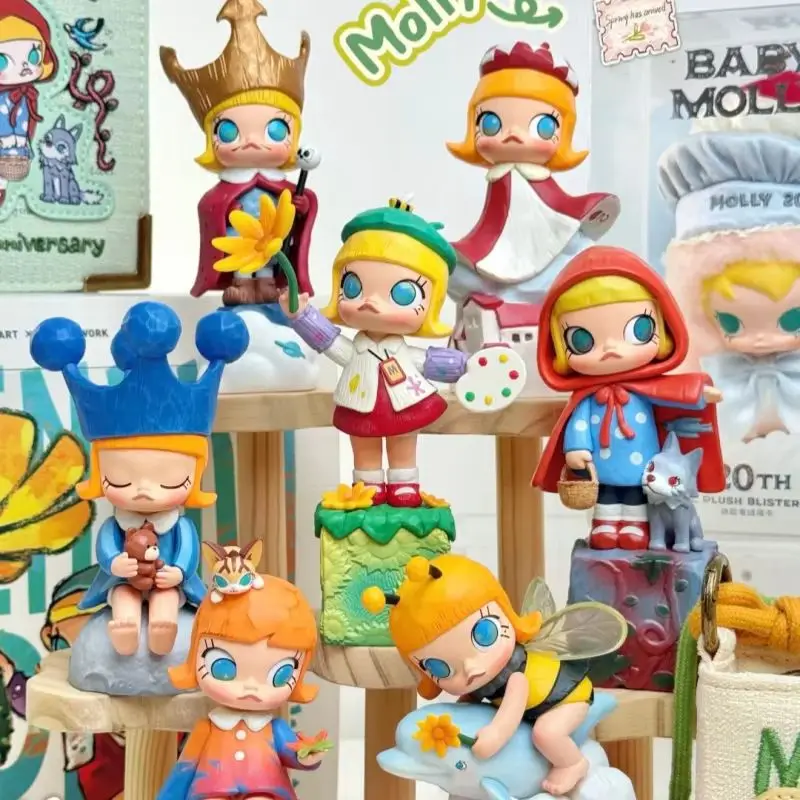 Popmart Molly 20th Anniversary Blind Box 1/12 PVC Figure