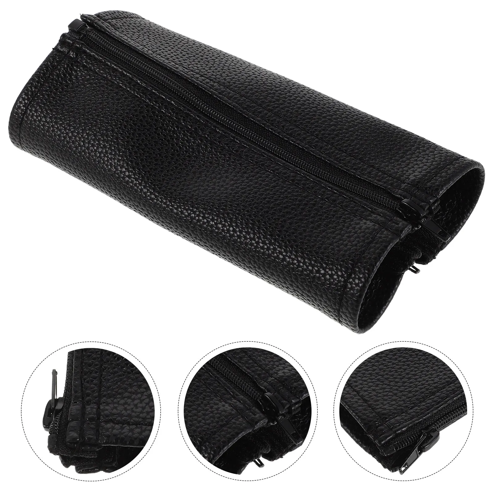 

1 Pair Pu Stroller Handle Cover Baby Non-Slip Grip Replacement Waterproof Pram Armrest Protector Comfortable Ergonomic