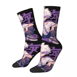 Autunno inverno Casual uomo donna Anime Hunter X Hunter Killua calzini che assorbono il sudore calzini a tubo centrale