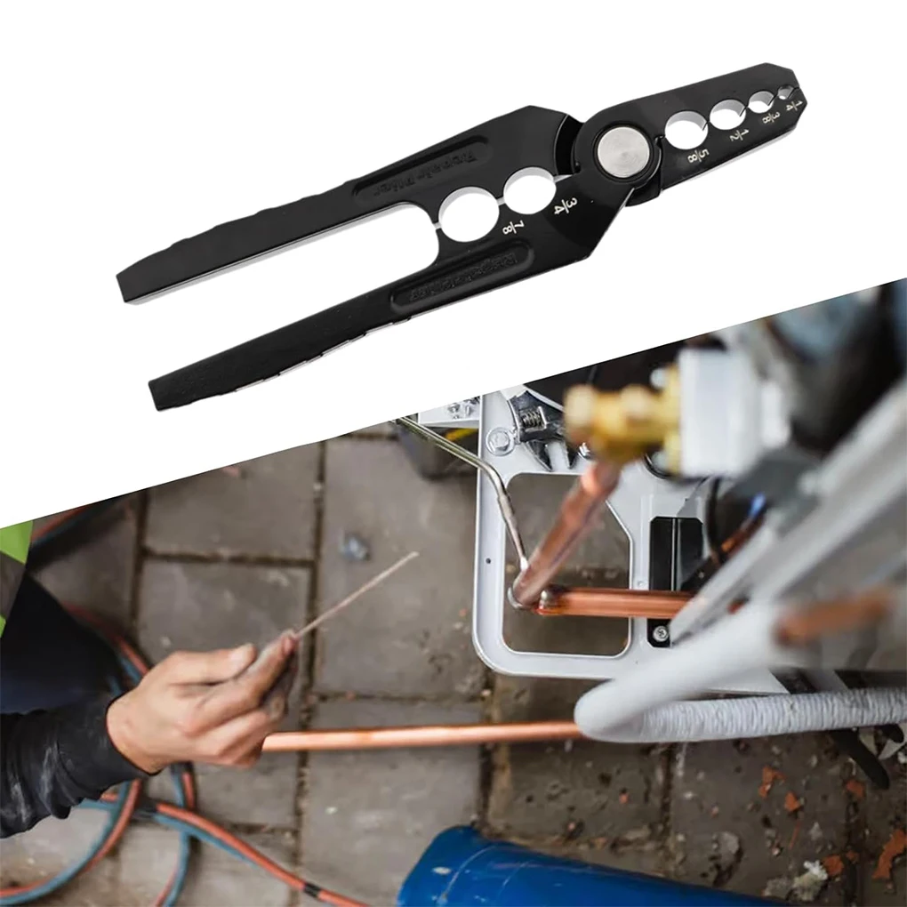 

Ручной круглый станок для медных трубок, плоскогубцы для ремонта плоских трубок, холодильный инструмент, плоскогубцы, диаметр 1/4 дюйма, 3/8 дюйма, 1/2 дюйма, 5/8 дюйма, 3/4 дюйма, 7/8 дюйма