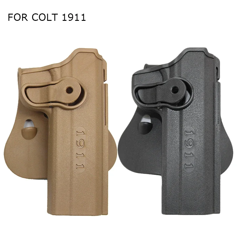 Tactical Pistol Paddle Holster Gun Holster for Glock 17 19,Colt 1911,Beretta M9,Beretta px4 Storm,Hunting Belt Holster