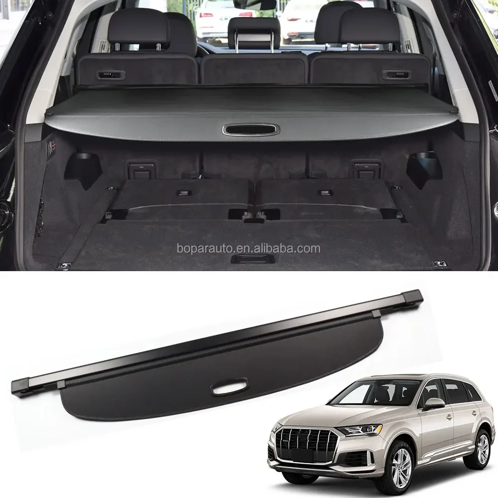

Top Item Neutral Packing Car Gadgets Waterproof Retractable Cargo Cover for Audi Q7