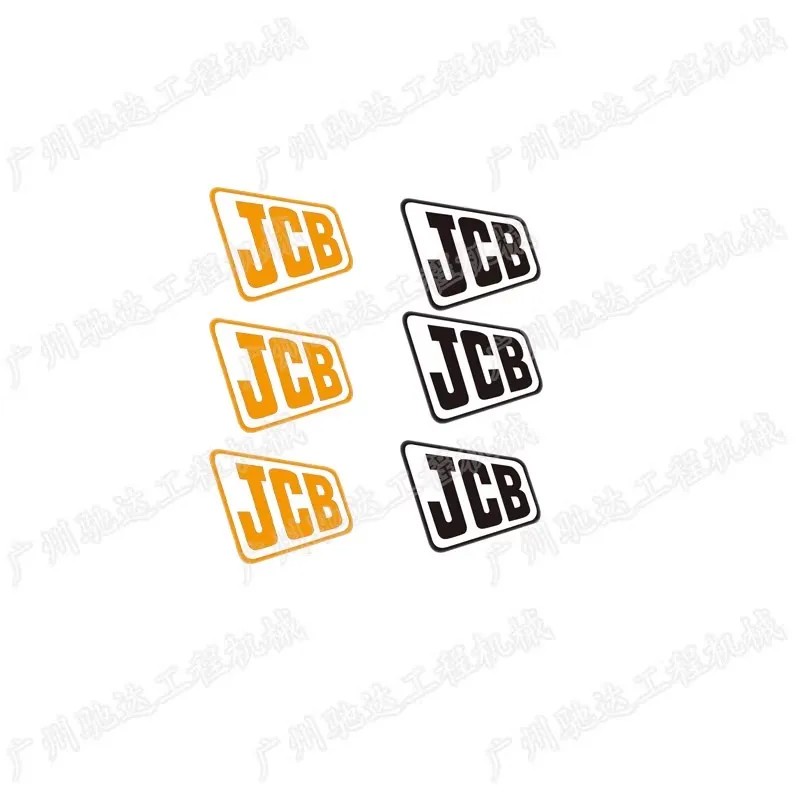 JCB JS210 220 230 240 260 300 360LC whole vehicle stickers, car logo rear cover counterweight stickers excavator parts