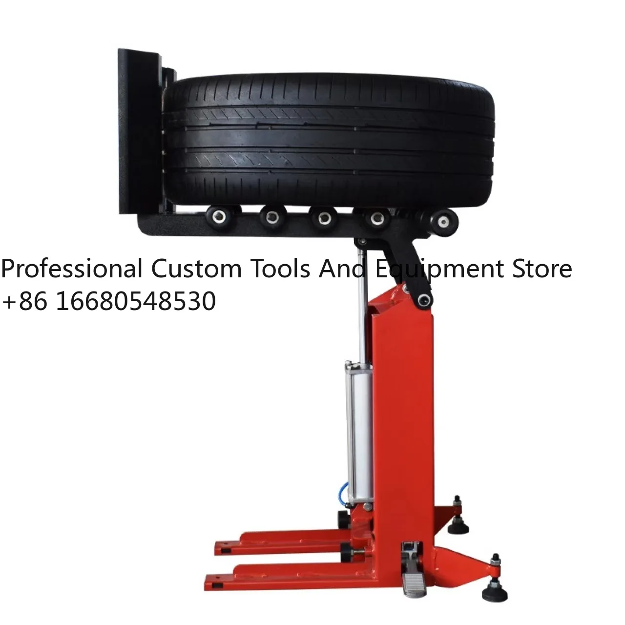 U2sTire Picker Tire Holder Tire Lifter Hydraulic Movable