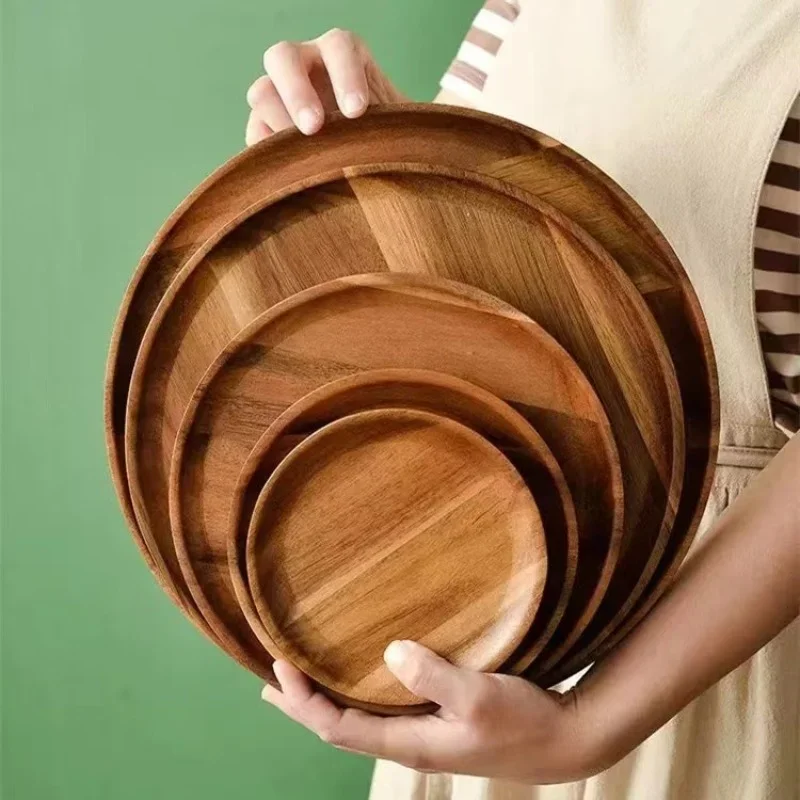 Akasya Ahşap Yuvarlak Ahşap Se - Salad Spinner incelemesi ve fiyatı