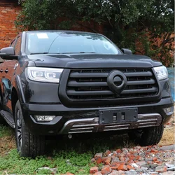 GWM Ute Pickup Front Griller Rear Trunk Poer Logo Badge Emblem Sticker Trim for Great Wall POER Accessories 2020 2021