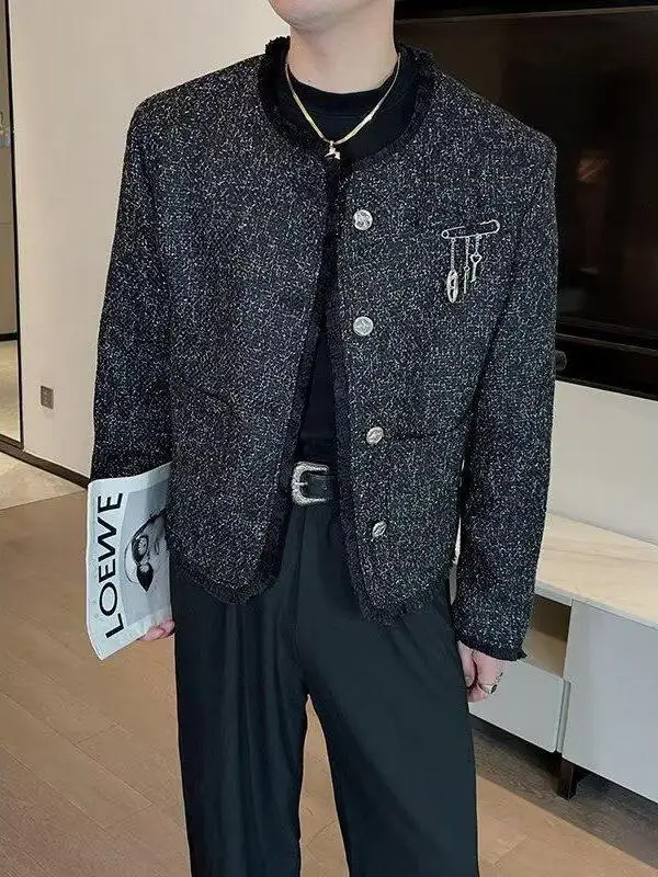 

High-End Men's ort Jaet Autumn Winter New Korean Version Faionable INS Hong Kong Sle Haome Couple's Quilted Coat