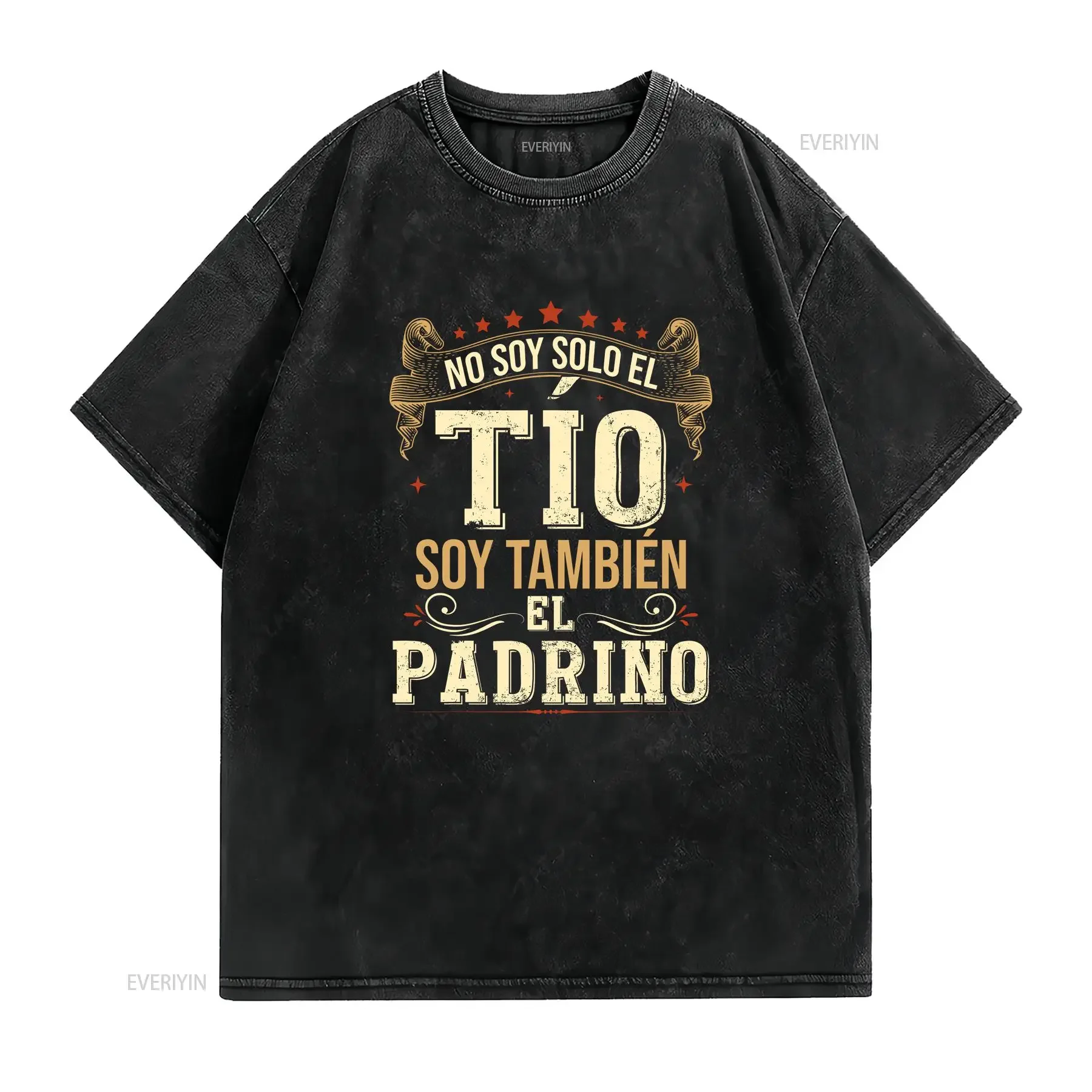 Summoning Bokk men's T shirt Novelty Funny printed For Retro Vintage Streetwear Clothing Casual vintage Washed