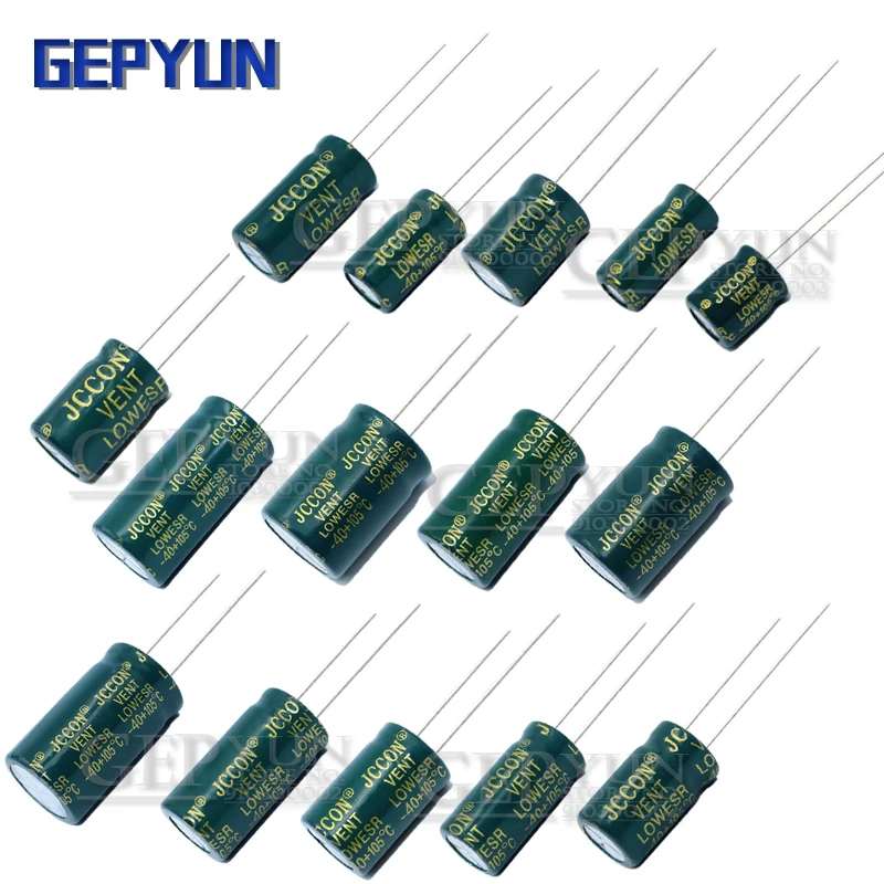 "Gepyun-capacitor de alumínio,