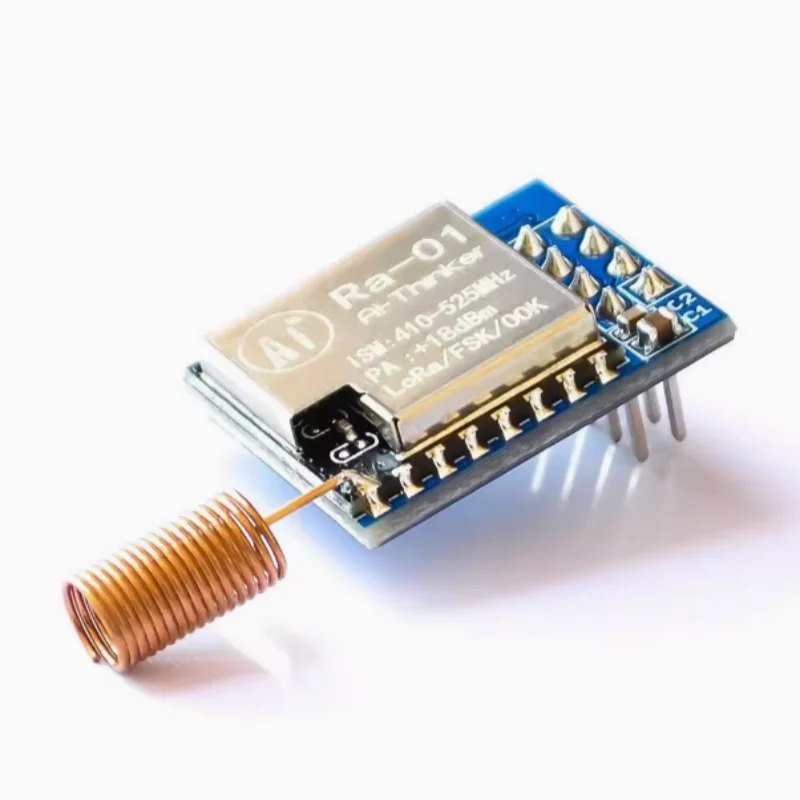 

SX1278 LoRa spread spectrum wireless module/433MHz/SPI interface/Anxinke Ra-01JSWDZ