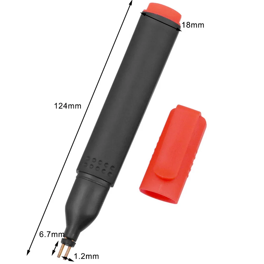 1pc Conductive Testing Pen For Grounding Mat Grounding Sheet Pads Blankets Measurement Grounding Tester