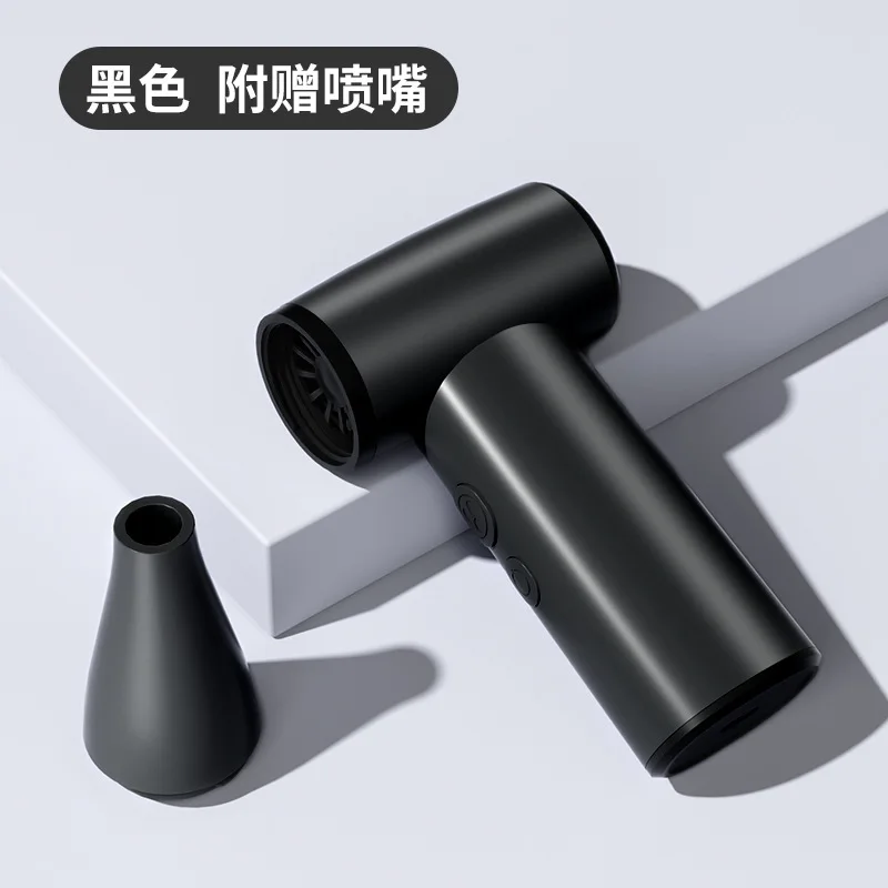 2026 Portable High Speed Turbo Fan Handheld Mini Cooling Blower With Nozzle Outdoor Strong Wind Personal Air Conditioner White - view 4